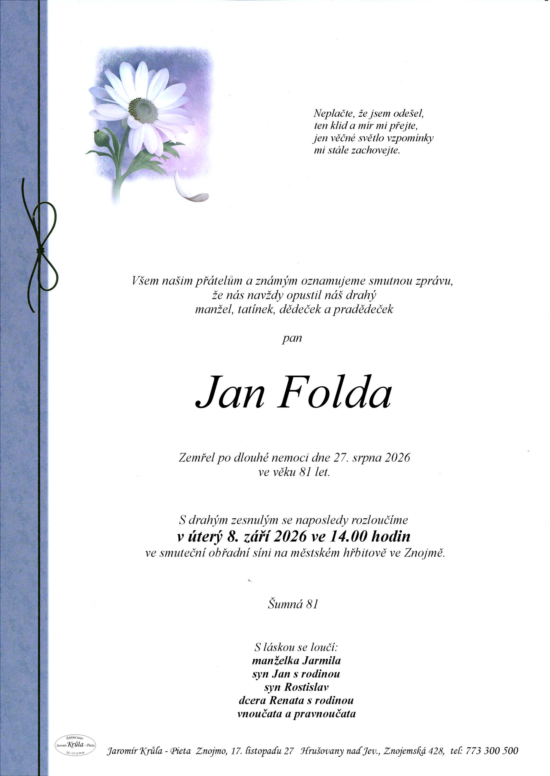 Parte — Jan Folda